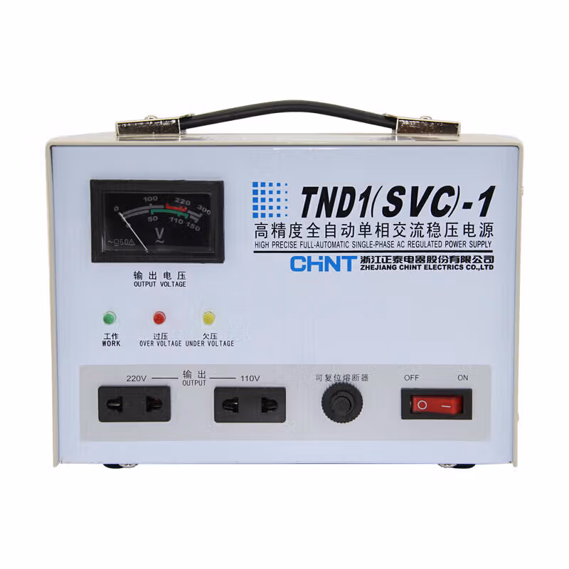 正泰稳压器 TND1（SVC）-10/AF 单相普通家用稳压器 10000W 空