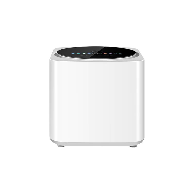 美的（Midea）波轮洗衣机全自动 1KG迷你 内衣婴儿洗衣机 高温除菌螨 MNB10-03WE  