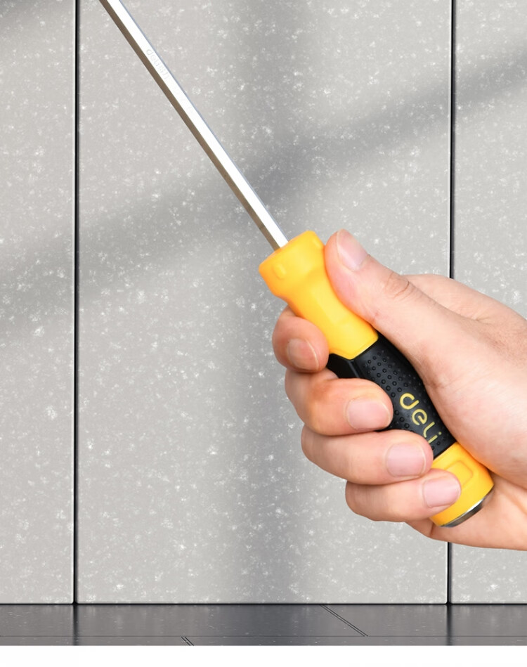 Deli Tool Plastic Handle Slotted Screwdriver 8x200mm DL6270081 12