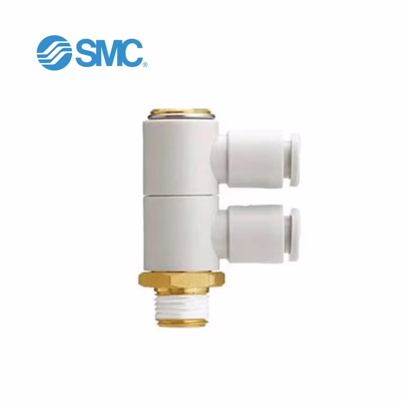 SMC KQ2VD 系列 公制尺寸 快换接头 两个单管万向弯头 带密封剂 KQ2