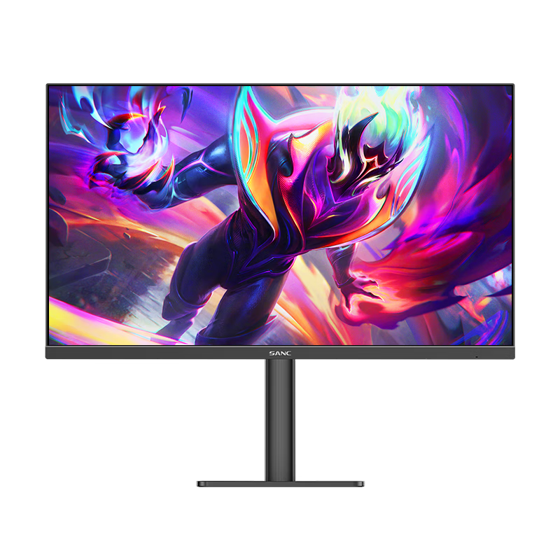 SANC盛色24.5英寸2K275Hz FastIPS显示器1ms 硬件低蓝光 耳机挂架小夜灯 升降