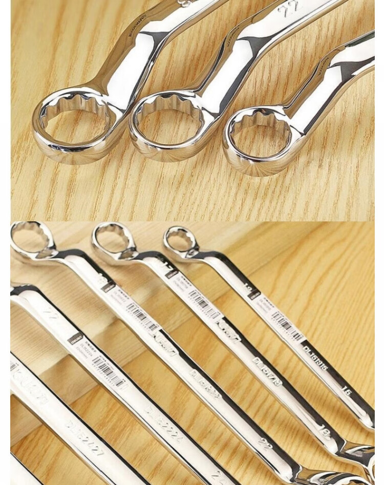 Deli Tool Mirror Double Open-End Wrench 16x18mm DL151618 15