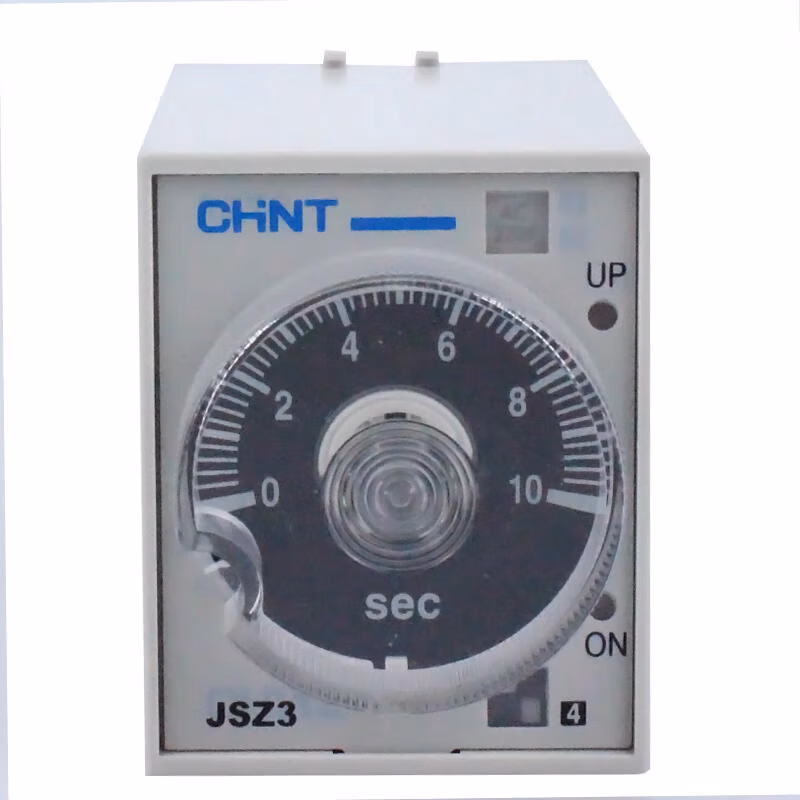 正泰通电继电器 时间继电器 定时多种延长时范围可选 JSZ3A型号DC24 AC