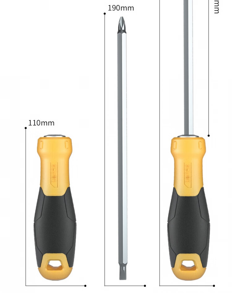 Deli Multi-Function Screwdriver 6/PH2x150mm DL626150S 2