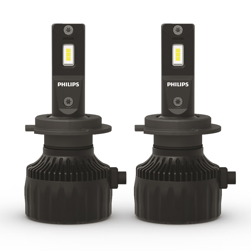 飞利浦（PHILIPS）U3510 汽车LED大灯 H7灯泡 LED车灯 6500K高亮白光 极昼高