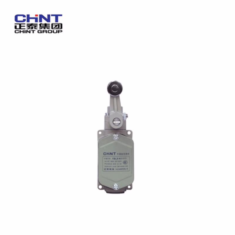 正泰行程开关YBLX-K1/111 单轮防护式能自动复位 一常开一常闭