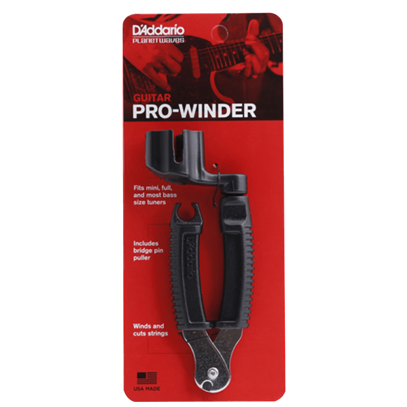 达达里奥（D'Addario）DP0002美国进口吉他卷弦器换弦剪弦钳固弦锥起锥器三合一换弦工具