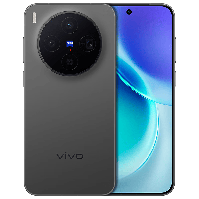vivo X300  12GB+512GB 纯粹黑 蔡司2亿超级主摄 蔡司APO超级长焦 5年持久流