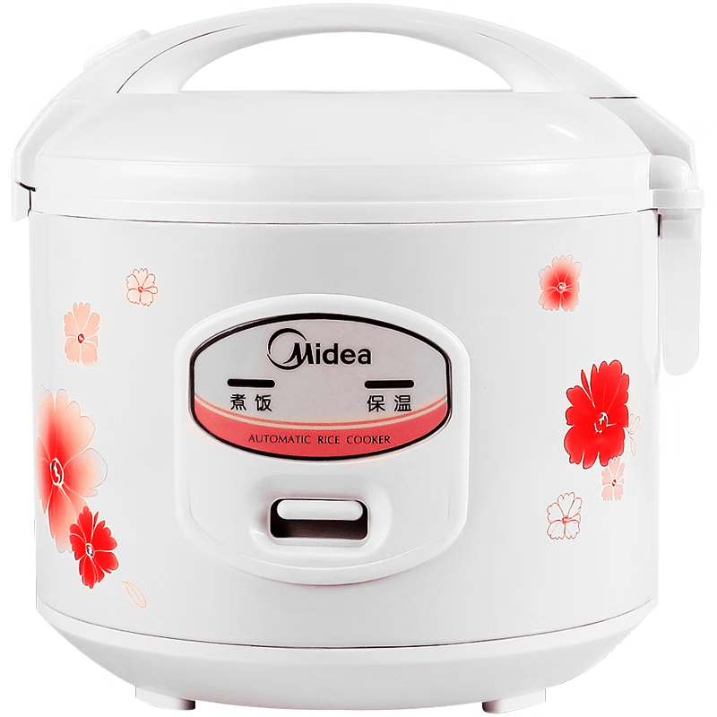 美的（Midea）电饭煲 机械式 家用4L小型电饭锅 节能简单易用 合金内胆防刮耐磨 YJ408J