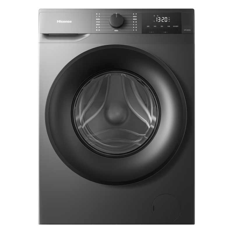 海信（Hisense）全自动滚筒单洗洗衣机 10KG超薄高洗净比一级能效小型出租家用WF100A0Q