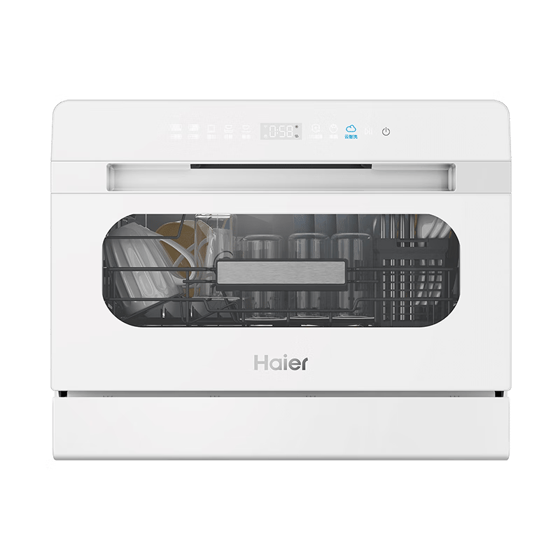 海尔（Haier）【小海贝洗碗机30年】海尔小海贝洗碗机73升大容量高温+UV除菌洗消一体智能开门速