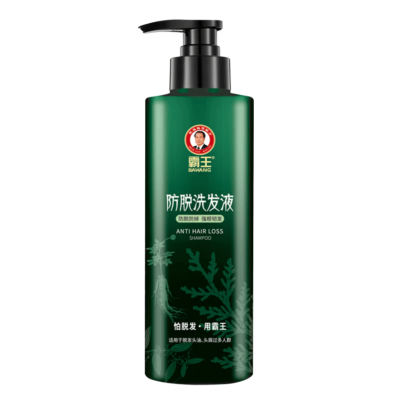 霸王防脱洗发水去屑控油蓬松洗头膏生姜侧柏叶男女士通用洗发露500ml