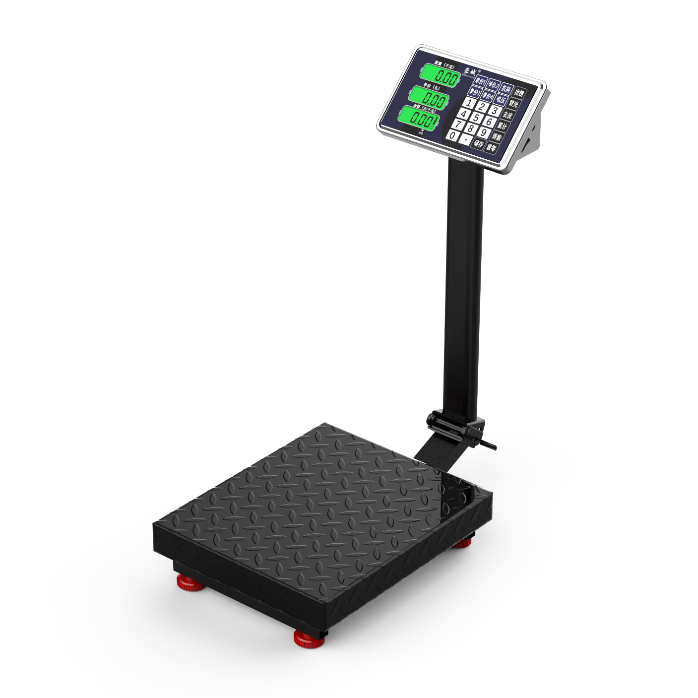 充电台秤电子秤商用高精度落地卖菜电子称货物磅秤