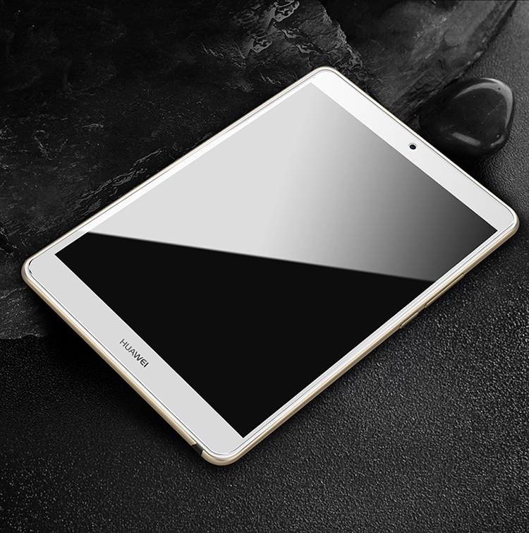 钢化膜】优加【贴坏包赔】荣耀平板5钢化膜华为m5青春版8英寸通用贴膜
