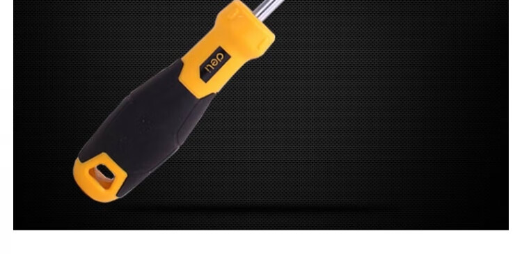 DELIGONGJU Fish-Shaped Torpedo Handle Phillips Screwdriver SUP11(Yellow), PH2x125mm, DL636125 4