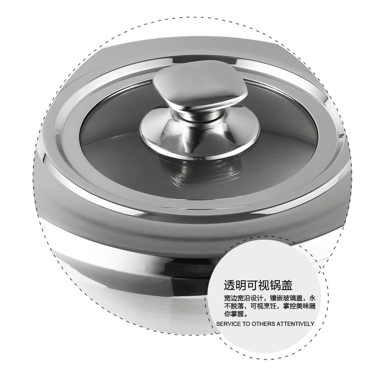 Ameal 2层不粘锅 蒸锅 双层蒸笼 无涂层 Y11
