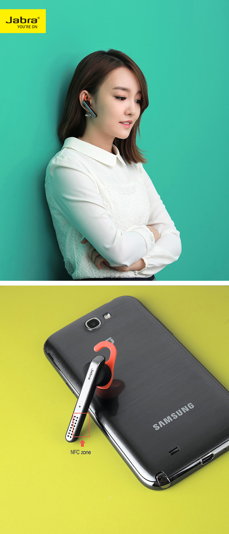 
                                        捷波朗（Jabra）Stealth/超凡3 商务无线手机蓝牙耳机 银色                