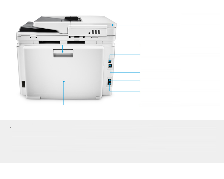 
                                        惠普（HP）Color LaserJet Pro MFP M277n 彩色激光多功能一体机（升级型号为M281fdn）                