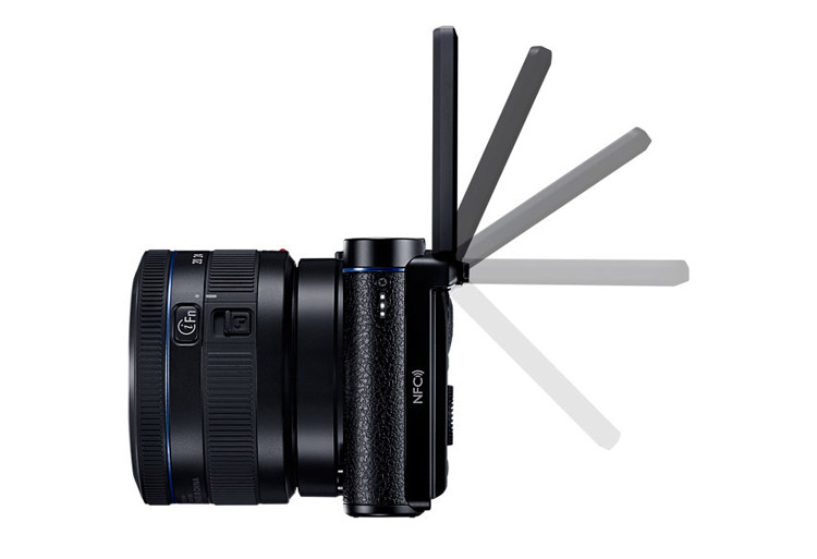 三星（SAMSUNG）NX3300自拍 时尚微型单电套机 （20-50mm） （白色）蓝调经典款 内附16G卡