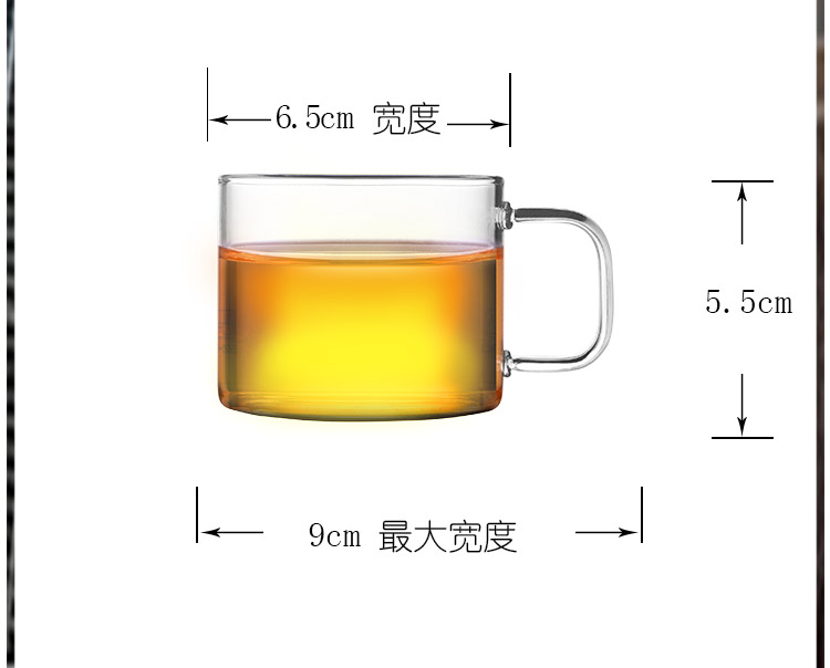 绿珠lvzhu 飘逸杯可拆洗内胆 套装一壶四杯一茶盘700ml居家办公纯手工吹制高硼硅耐热玻璃泡花草茶壶Q731