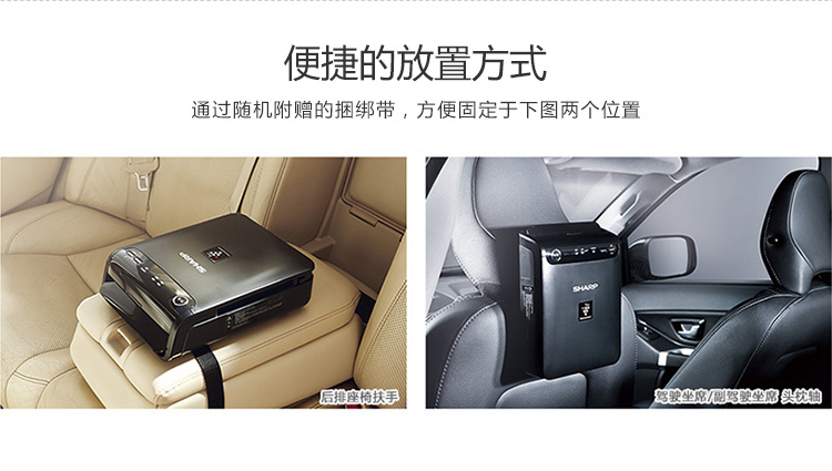 
                                        夏普（SHARP） 车载型空气净化器 FU-GEM1N-B                 
