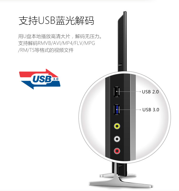 酷开(coocaa)K65 65英寸全高清智能网络液晶平板电视 酷开系统 WiFi(黑色)
