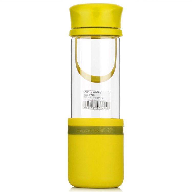 茶花 水杯 水漾·滤茶随身杯-L 500ML 6218