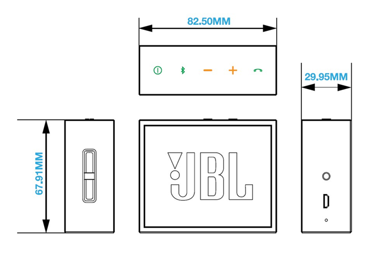 
                                                            JBL GO 音乐金砖 便携式蓝牙音箱 低音炮 户外音箱 迷你小音响 可免提通话 儿童在线学习 居家教育 爵士黑                