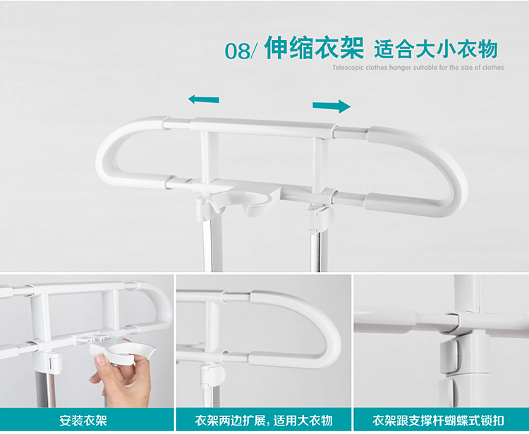 莱克挂烫机GT502-1家用双杆手持5档大蒸汽挂烫机