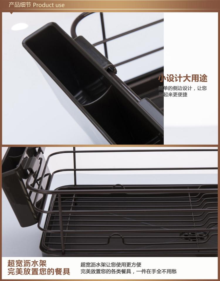 阿司倍鹭（ASVEL）沥水架 纵横兼用W浸塑滤水架 白色-553295