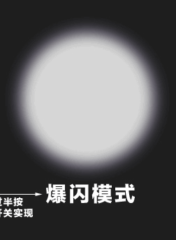 paulone q5调焦大功率强光手电筒套装变焦远射王500米 1手电 1充电器