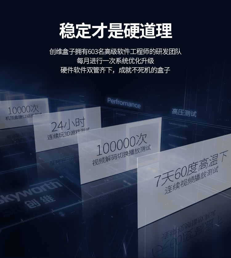 创维（Skyworth）i71S 爱奇艺4K超清盒子 四核 网络电视机顶盒 安卓智能高清播放器 钛黑