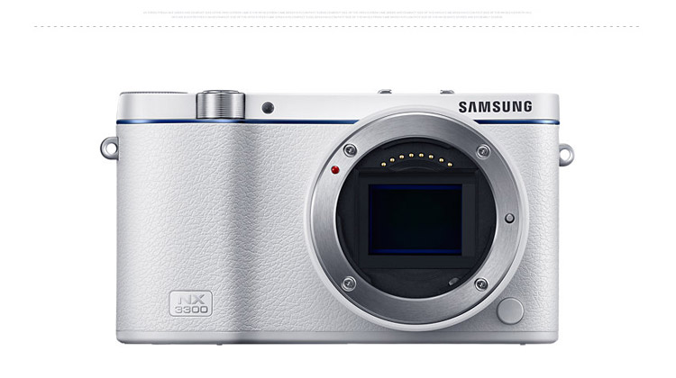 三星（SAMSUNG）NX3300自拍 时尚微型单电套机 （20-50mm） （白色）蓝调经典款 内附16G卡