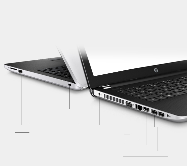 惠普(hp)小欧 hp14q-by002ax 14英寸笔记本电脑(a6-9220 8g 256gssd