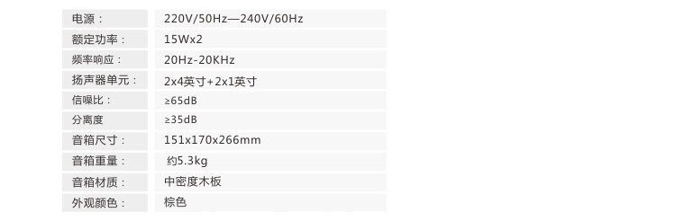 奋达（F&D） R223 全木质对箱/2.0多媒体音箱