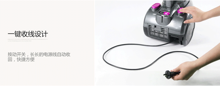 海尔（Haier）吸尘器 ZW1608 家用高端 强力吸力静音无耗材