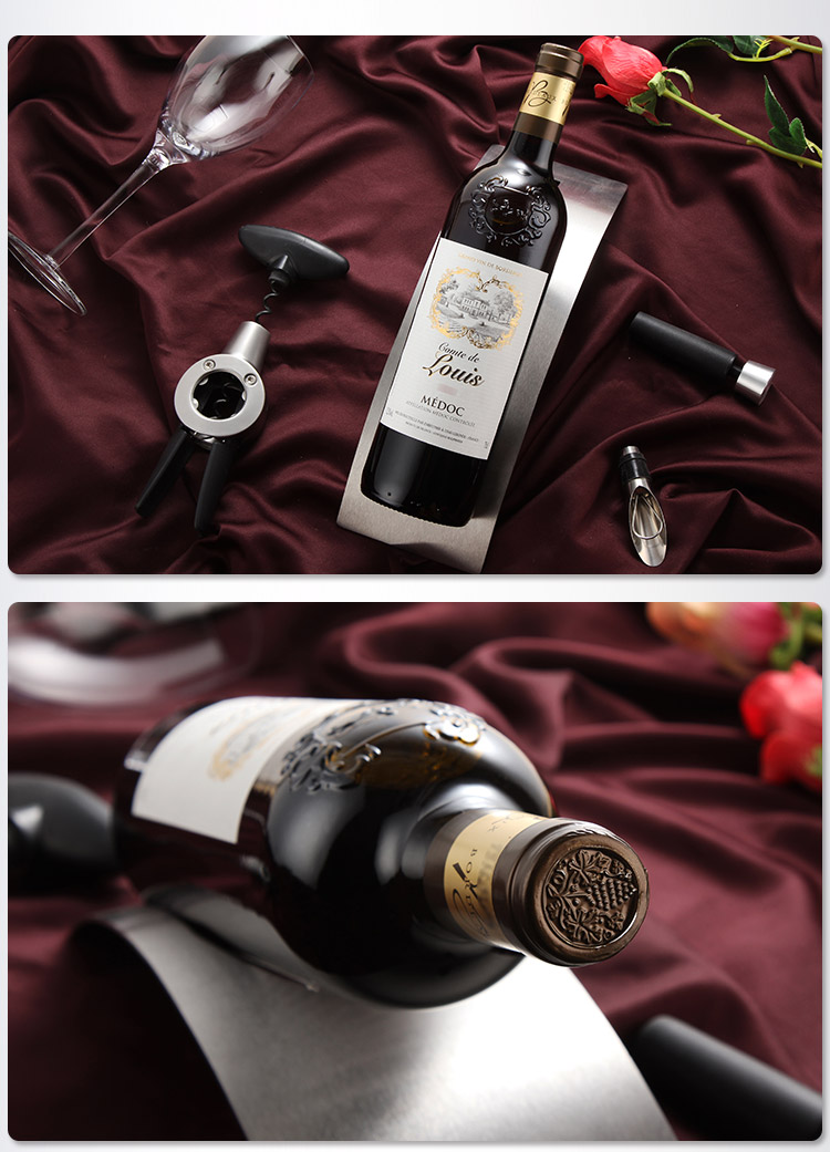 法国进口红酒 路易伯爵(comte de louis) 梅多克干红葡萄酒 750ml/瓶