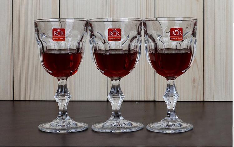 RCR 170ml礼盒古典无铅水晶高脚红酒杯（六个装）R238250 