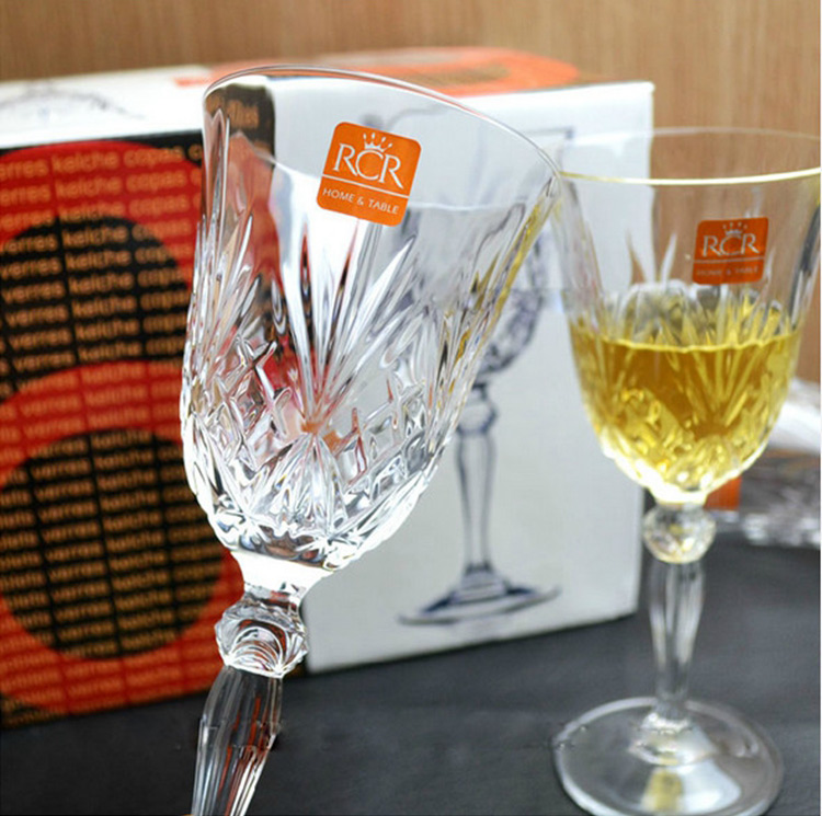 RCR 270ml礼盒旋律无铅水晶高脚红酒杯（六个装）R238490