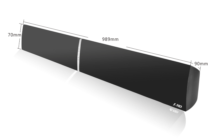 
                                                            奋达（F&D） T-180 一体式家庭影院 soundbar 回音壁 电视音响 智能电视黄金搭配  条形音箱                