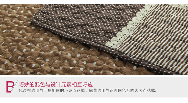 富居（FOOJO）全棉典雅皮布艺贵妃椅座垫四人位沙发坐垫 格调时光 90*210cm