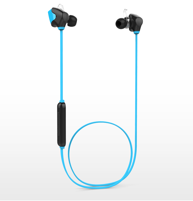 Masentek D8动吧 无线运动立体声音乐蓝牙耳机 通用型 入耳式 魅力湖蓝
