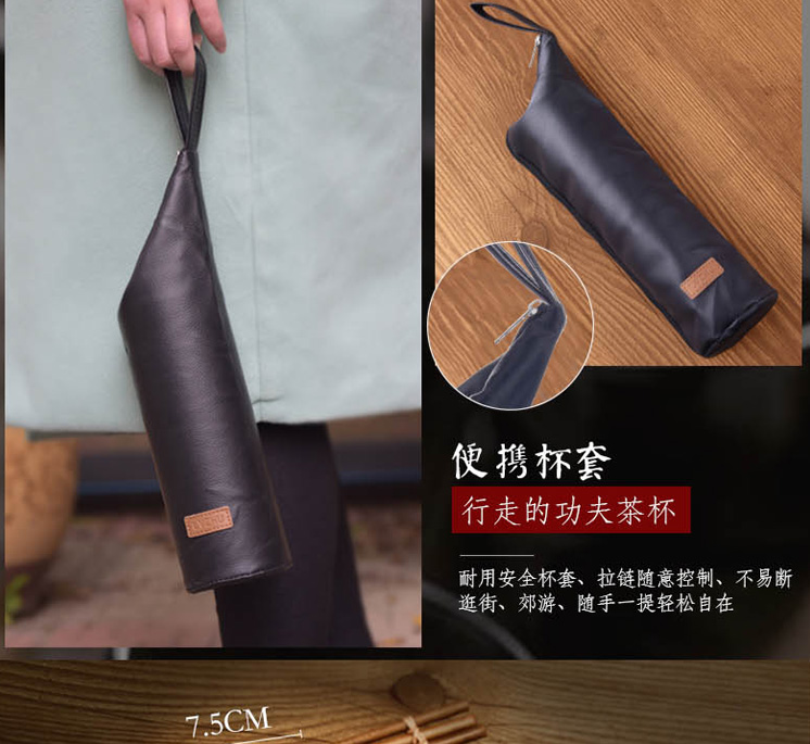 绿珠lvzhu 400ml玻璃杯双层防烫茶水分离 男女士便携办公泡茶杯B656