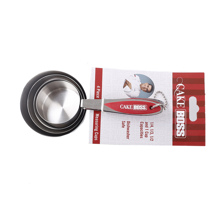 美亚（MEYER）cakeboss 烘焙工具不锈钢量杯4件套59561