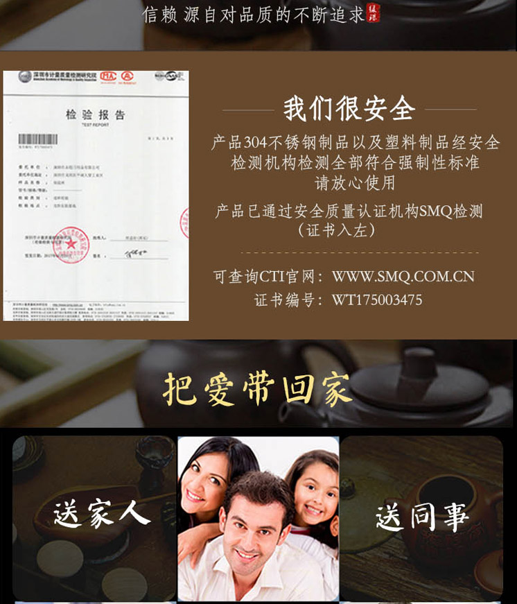 绿珠lvzhu 400ml玻璃杯双层防烫茶水分离 男女士便携办公泡茶杯B656