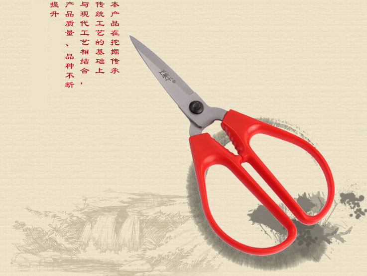 
                                        
                                        王麻子 不锈钢剪刀 办公家用厨房剪刀 剪子JC19                
