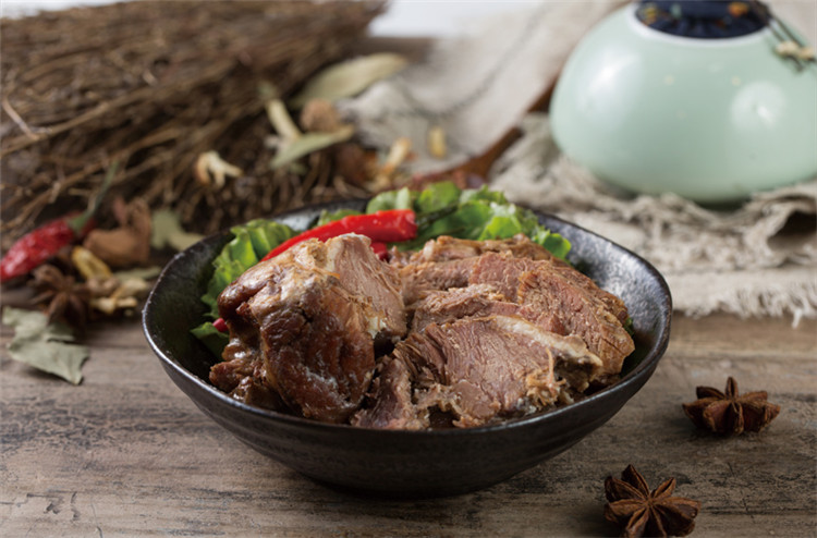 月盛斋 夏令羊肉 220g/袋 即食卤味清真熟食