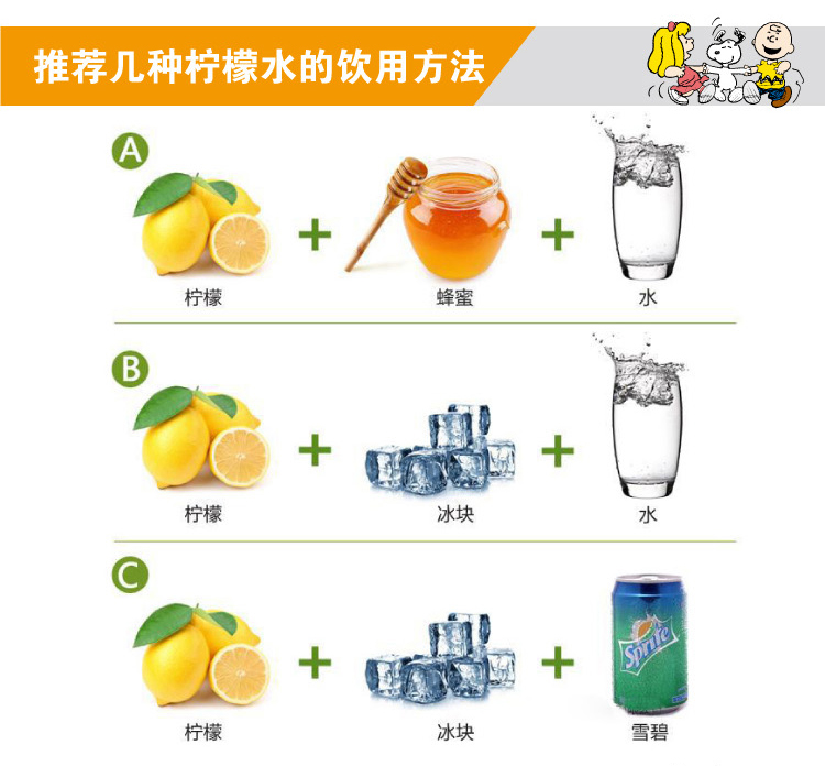 史努比（SNOOPY） 水果杯 儿童吸管柠檬杯 红色 480ml SP-2648-2