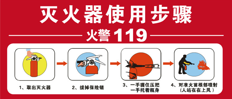5kg干粉灭火器 车用家用灭火器0.5公斤