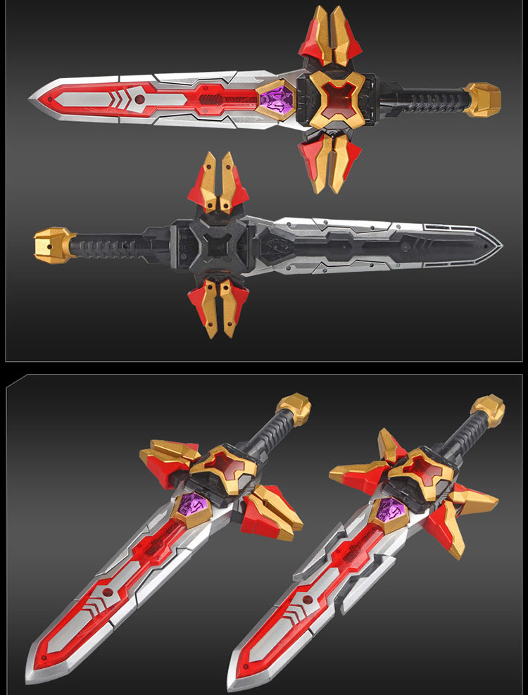 双钻(auldey)铠甲勇士铠传 儿童玩具 男孩玩具 纪念版刑天装备套装